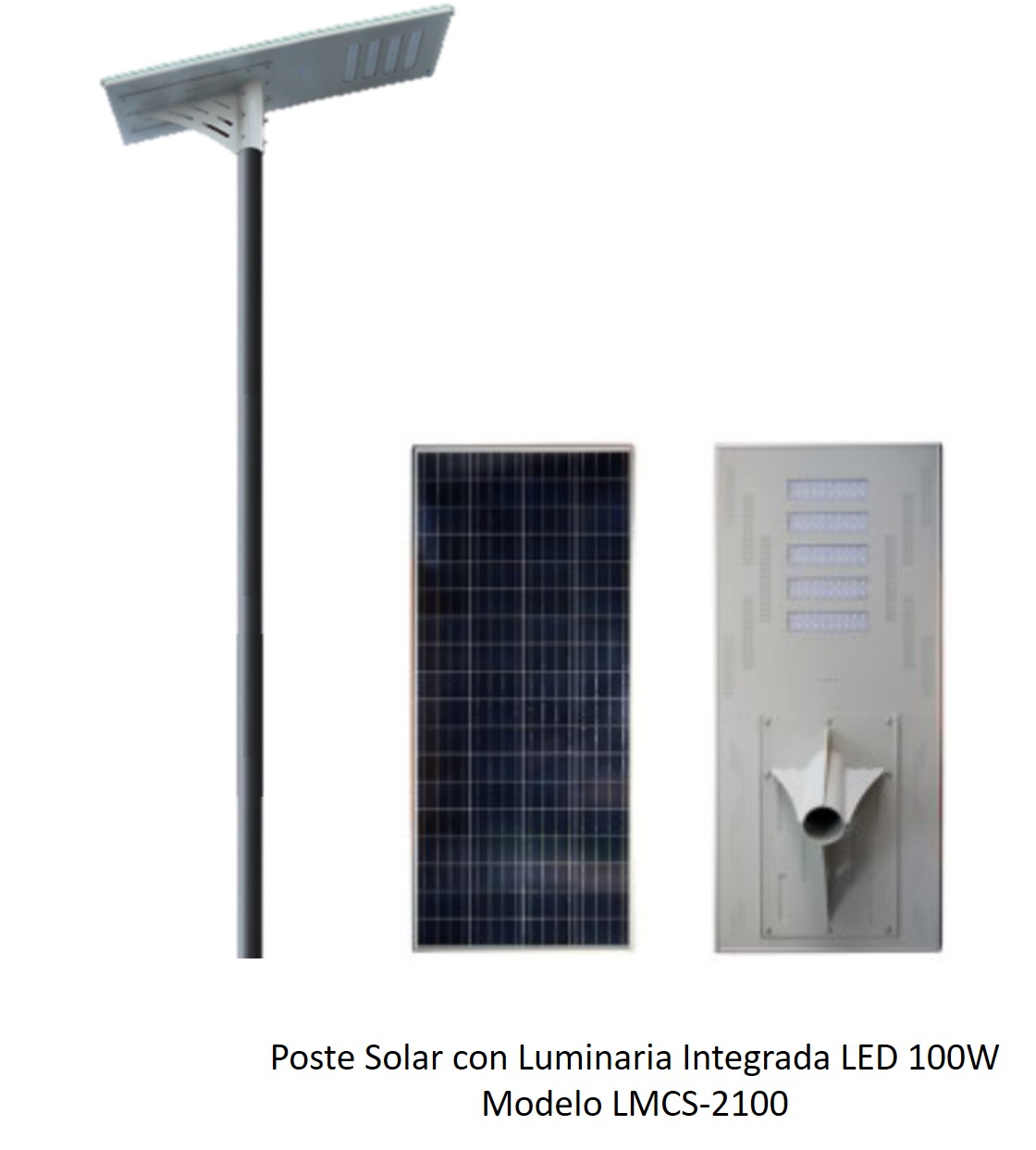 Luminaria Solar Integrada LED 100W (1)